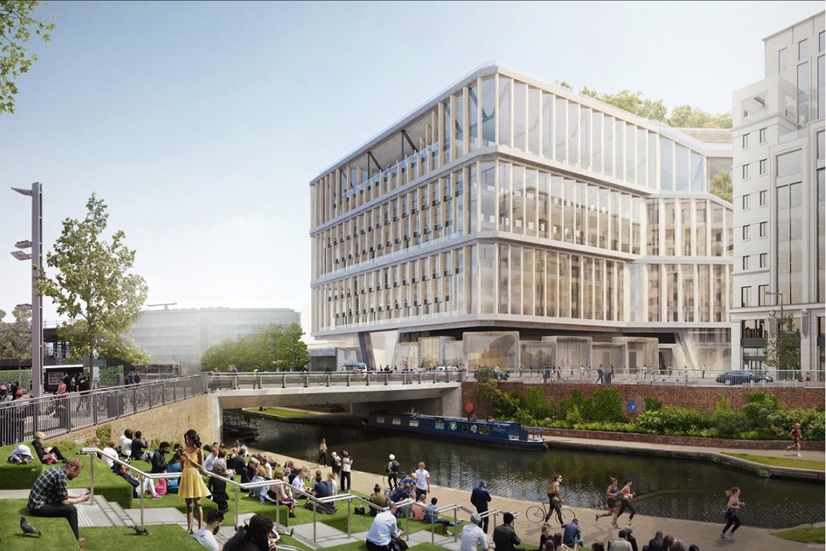 Дизайн новой гигантской штаб-квартиры Google в Лондоне