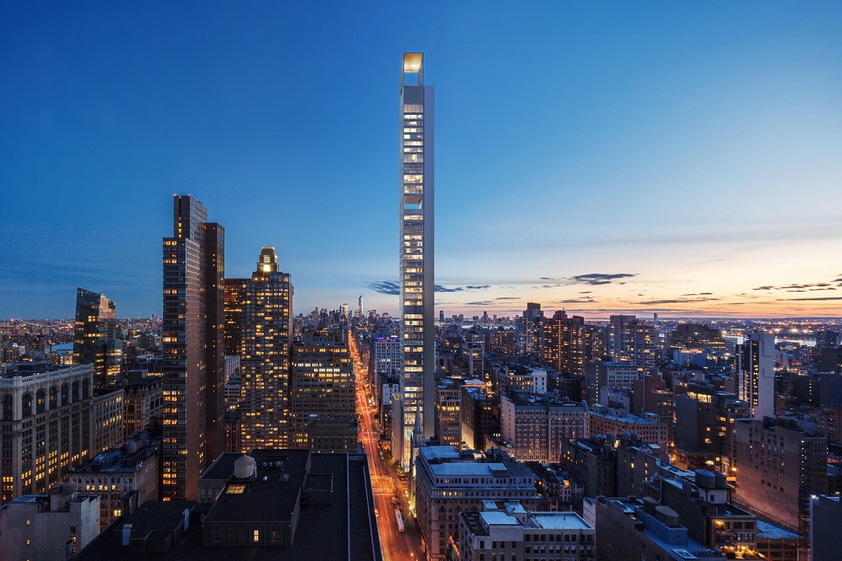 Meganom анонсируют свои планы на роскошный небоскреб в Нью-Йорке